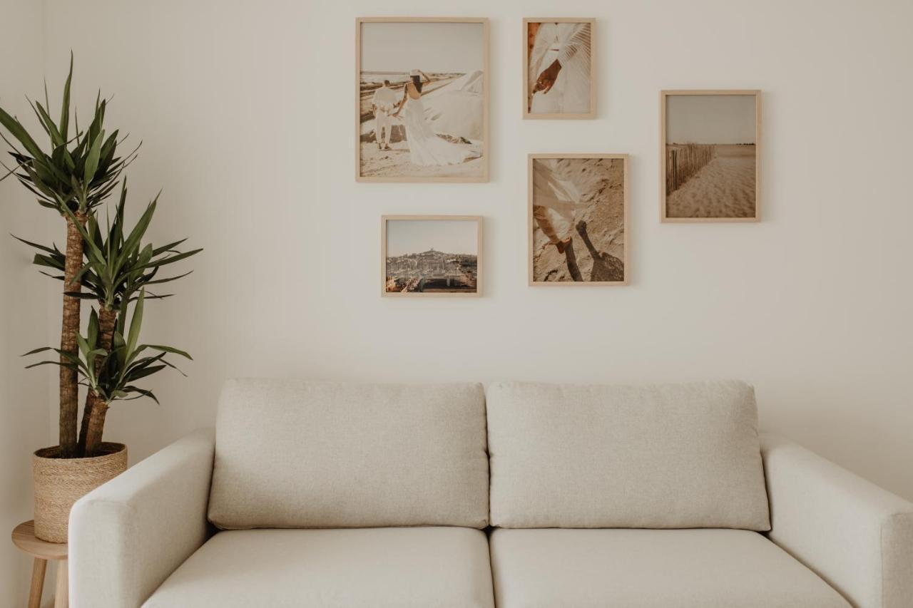 Bel Appartement Climatise Avec Place De Parking Marseille Bagian luar foto